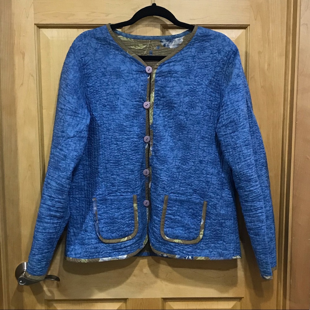 Provence D’Amour reversible button jacket XL